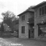 Post Office and shop before The White House was built.