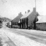 Main Street before the village hall was built