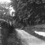 Road to Ampleforth before tarmac