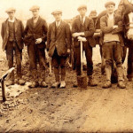 Widening the Gilling Road c.1930