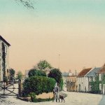 View of Rose Cottage from Hall gates c.1930