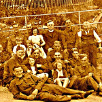 Soldiers and evacuees billeted during WWII