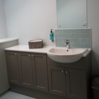 The bathrooms were updated alongside the rest of the hall in 2020 Bathroom